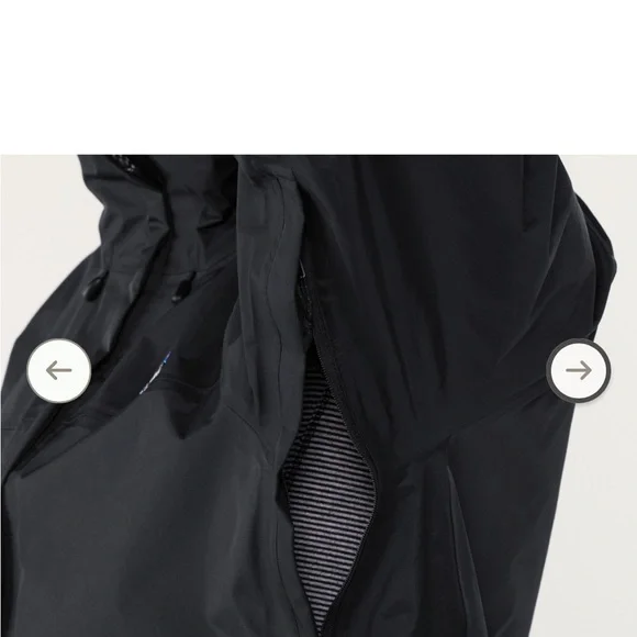 Patagonia Women’s Torrentshell H2NO jacket Black Large - Picture 5 of 14
